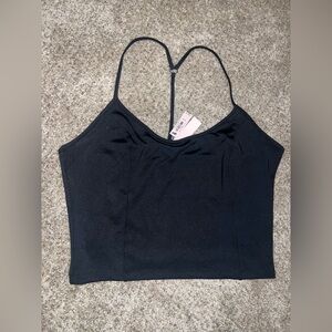 Victoria's Secret Black Camisole Athletic Top